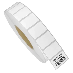 1.25″*1″Weatherproof Direct Thermal Label Self Adhesive PP Thermal Label for Outdoor Inventory 1.25*1 Durable Thermal Label Roll