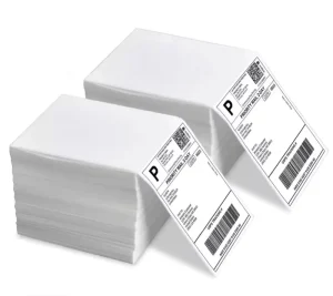 100*150 Logistic Label Roll Top Thermal Coated Hot Melt Adhesive BPA Free Waterproof Shipping