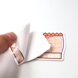 100 Pcs Custom Waterproof Die Cut Sticker Low MOQ UV Printing Self Adhesive Label Cartoon PVC Die Cut Logo Stickers