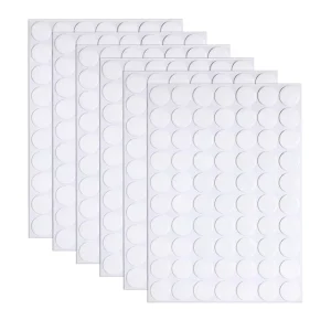 100 Pcs Nano Round Dots Double-Sided Adhesive for Diy Handmade Crafts Card Making or Office Supplies