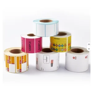 100 m 4x6inch Self Adhesive Packaging Sticker Rolls Sticker Label Roll Waybill Wall Sticker G25 562