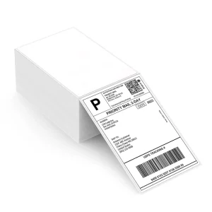 100×150 Thermal Sticker Adhesive Paper A6 Waybill Sticker 4×6 Direct Thermal Shipping Labels