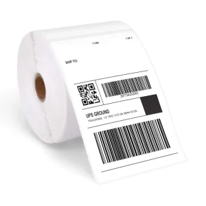 100x150MM 500 Pieces Thermal Shipping Label Roll Waterproof Oil proof Anti scratch Waybills A6 Address Sticker Manufacturer
