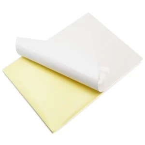 180g Mirror finish Casting Coated Stickers Adhesive Art Paper with Factory Price Label Stickers