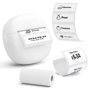2 Inch 58mm Mini Portable Thermal Printer Water Oil and Scratch Resistant Label for Retail Trade Custom