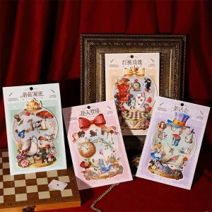 3 Alice Crystal Ball Landscaping Sticker Pack for Dreamwalking Wonderland Series