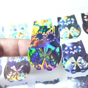 3D Hologram Honeycomb Label Waterproof Security Packaging Labels
