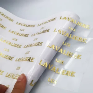 3d Uv Transfer Stickers Personalise Logo Custom Metal Stickers Transfer Bronzing Hot Gold Silver Transparent Transfer Stickers