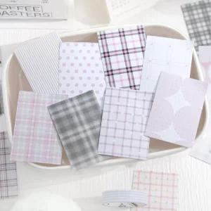 40 stickers per pack Paper-style Mini portable peel-and-stick DIY journaling decorations