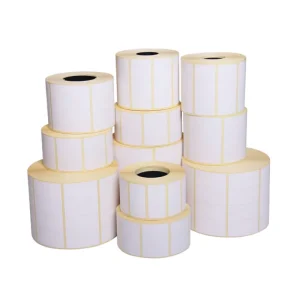 4×6 2.25×1.25 Blank Self Adhesive Direct Custom Sticker Thermal Shipping Label Sticker Rolls Adhesive Label Stickers for Barcode