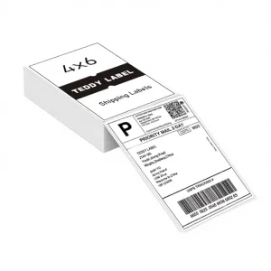 4×6 Thermal Shipping Labels 100x150mm Direct Thermal Adhesive Sticker Rolls
