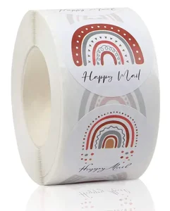 500pcs roll Sealing Sticker 3.8cm Pack Thank You for Purchasing a Commercial Decorative Sticker Label Card