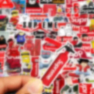 50PCS Do Not Repeat Hipster Cartoon Graffiti Stickers Guitar Skateboard Decorative Sticker Waterproof Diy Stickers for Kids