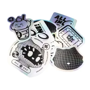 50pcs Cartoon Animals Vinyl Waterproof Stickers for Water Bottles Custom Printing Die Cut Decorative Stickers