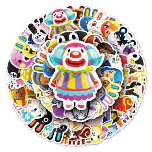 50pcs Factory Laptop Ipad Self adhesive Cartoon Sticker Vinyl PVC Animal Crossing New Horizons Game Stickers