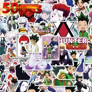 50pcs Japanese Anime Hunter X Hunt Graffiti Vinyl Decals Stickers Christmas Decoration Decal Sticker