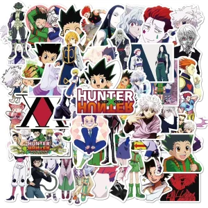 50pcs Japanese Anime Hunter X Hunt Graffiti Vinyl Decals Stickers Christmas Decoration Decal Sticker