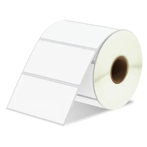 60×40/30×20/40x30MM White Hot Melt Adhesive Stickers Waterproof Oil proof Supermarket Weigh Scale Labels for Thermal Printer