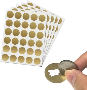 70*80mm Plastic Adhesive DIY Sticker Card Off the Shelf Scratch Sticker Postcard & Heart Design