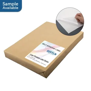 A3 Adhesive Sticker Matte White 13x19inches Label Sheet for Digital Printer Product Waterproof PP Adhesives Packaging Labels
