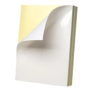 A4 Adhesive Label Glossy Sticker Paper 50 Sheets in One Pack