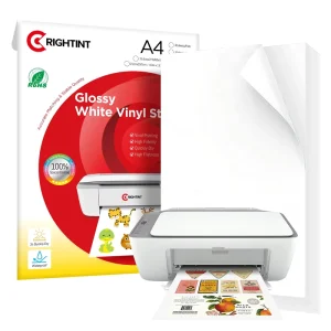 A4 Matte PP Self Adhesive Inkjet Sticker Paper Sheets Waterproof Printable Label Material for Packaging and Bottle Labels