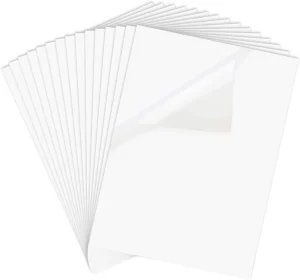 A4 Size Printable Vinyl Transparent Sticker Clear Sticker for Inkjet Printer Crafts Label DIY Project