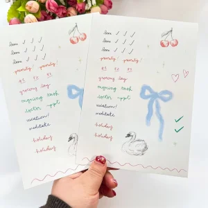 Adhesive Custom Printing White Vinyl Stickers Scratch Proof Waterproof Kiss Cut Sticker Sheet with Low MOQ