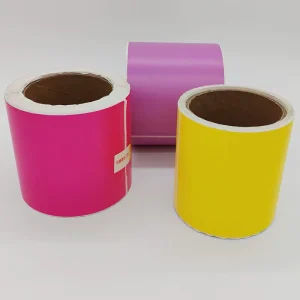 Adhesive Label Sticker Paper Waterproof Custom Self Adhesive Label