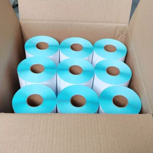 Adhesive Labels for Logistics PET BOPP Self Adhesive Waterproof Durable Labels Private Label Service BPA Free