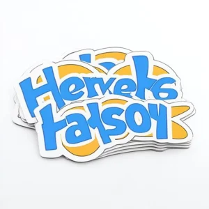 Adhesive PVC Label Sticker Printed Logo Vinyl Stickers