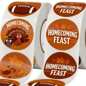 Adhesive Paper Sticker Tear Resistant Custom Sticker Brand Logo Durable Waterproof Paper Stickers Can Decoration Logo Sticker
