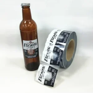 Adhesive Paper Vinyl Labels Printing Custom Beer Bottle Stickers