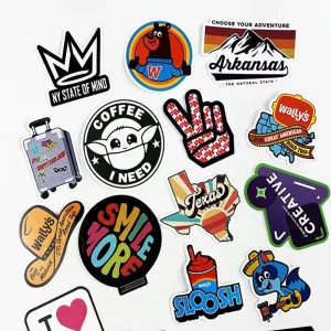 Adult Hard Hat Stickers Vinyl & Waterproof Fun Stickers