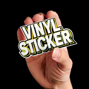 Advertising Promotion Custom Printing Logo Label Shiny Die Cutting Sticker Sheet Self Adhesive Waterproof Vinyl Die Cut Stickers