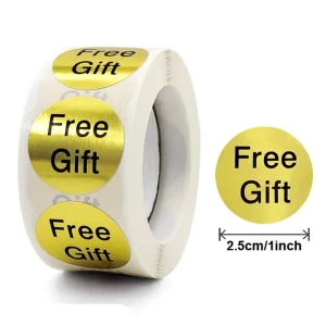 All Kinds of Eco Friendly Laser Printed Adhesive Stickers Custom Design Vinyl Sticker Roll for Gift and Product Packing