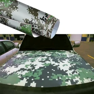 Big Digital Car Wraps Vinyl Film 1.52*28 M Camouflage Desert Big Digital Auto Cover Wrapping Film Bubble Free Camo Printed Matte