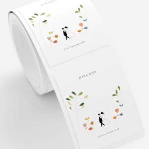 Bottle Metallic Labels Label Stickers for Cosmetics Food Supplement Labels