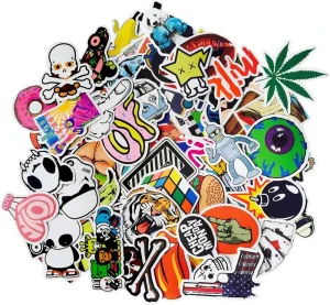 Bumper Stickers Custom Logo Size UV Resistant and Waterproof Outside Car Vinyl Stickers