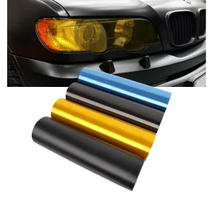 C0893 30CM*9m Tint Vinyl Film Sticker Sheet Roll for Car Headlight Tail Lights Fog Lights Car Headlight Color Changing Film