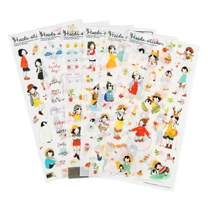 Cartoon Custom Logo Anime Korean Decorative Sticker Sheets