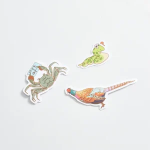 Cartoon Label Sticker Customized Decals Vinyl Sticker Sheet Die Cut Stickers