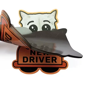 Cartoon Magnet Sticker for New Driver High Quality Reflective Safety Signs Baby Board Waterproof UV Resistant PVC Car