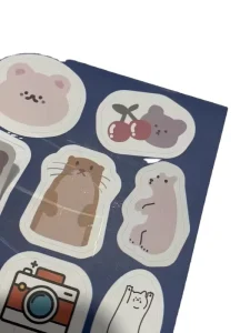 Cartoon Stickers Custom Shaped Self-Adhesive Label Stickers Self-Printing Die Cutting Customizable Sticker