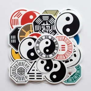 Cartoon Style Element Eco Friendly Self Adhesive Decorative Stickers Waterproof PVC Die Cut Custom Printed Decals Church