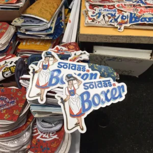 Cartoon Vinyl Stickers for Party Favors Gift Waterproof Die Cut Matte Varnishing Custom Labels
