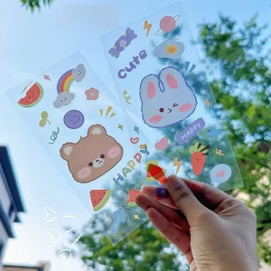 Celebration Kiss Cut Sticker Sheet Pack Graduation & Special Event Decals Personalized Party Favor Stickers Set