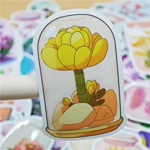 China Factory Waterproof Die Cut Sticker Custom Vinyl Decals for Computer Laptop Suitcase Skateboard