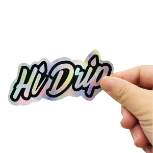 Chinese Manufacturers Specializing in Die cutting Holographic Sticker Paper Hat Label Gift LOGO Sticker