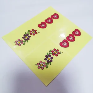 Clear Stickers Custom Printing Transparent Waterproof Adhesive Labels Printing